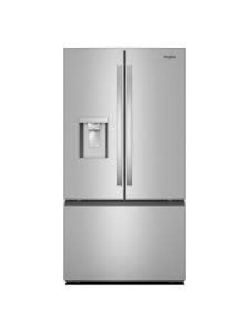 Whirlpool WRFF3536SZ - 30 cu. ft. French Door Refrigerator in Fingerprint Resistant Stainless Finish with In-door Filtered Water and Ice Maker