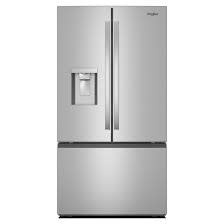 Whirlpool WRFF3536SZ - 30 cu. ft. French Door Refrigerator in Fingerprint Resistant Stainless Finish with In-door Filtered Water and Ice Maker