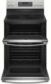 GE *PB965YPFS  Profile 30 in. 5 Burner Element Smart Free-Standing Double Oven Electric Range in Fingerprint Resistant Stainless