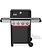 Weber *Spirit E-425 4-Burner Liquid Propane Gas Grill in Black with Sear Zone