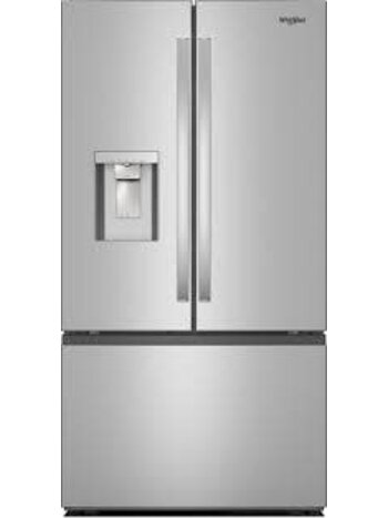 Whirlpool *WRFF3736SZ  36-Inch French Door Refrigerator with Dual Ice Makers - 30 cu. ft. - Fingerprint Resistant Stainless Finish