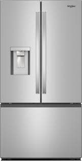 Whirlpool *WRFF3736SZ  36-Inch French Door Refrigerator with Dual Ice Makers - 30 cu. ft. - Fingerprint Resistant Stainless Finish