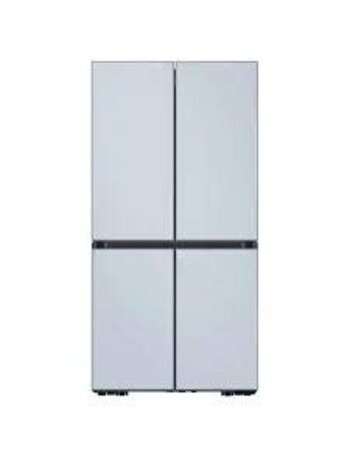 Samsung *RF29A9675AP  -Bespoke 29 cu. ft. Customizable 4-Door Flex French Door Smart Refrigerator with Beverage Center, Standard Depth