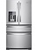 Whirlpool **WRX735SDHZ  Clearance 24.5-cu ft 4-Door 36-in French Door Refrigerator with Exterior Ice and Water Dispenser - Fingerprint Resistant Stainless Steel