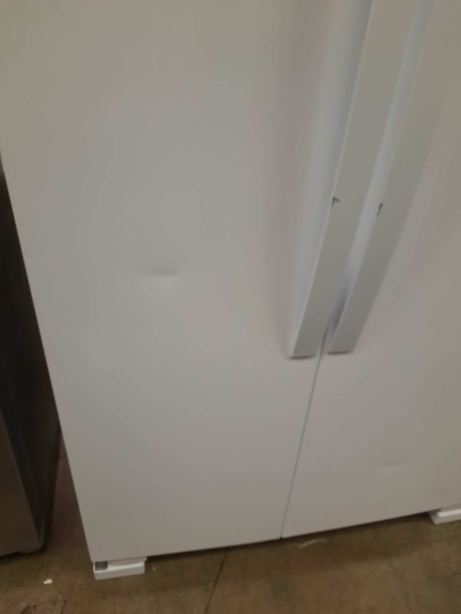 Whirlpool *WRS315SNHW Whirlpool 25.1-cu ft Standard-Depth 36-in Wide Side-by-Side Refrigerator ( White )