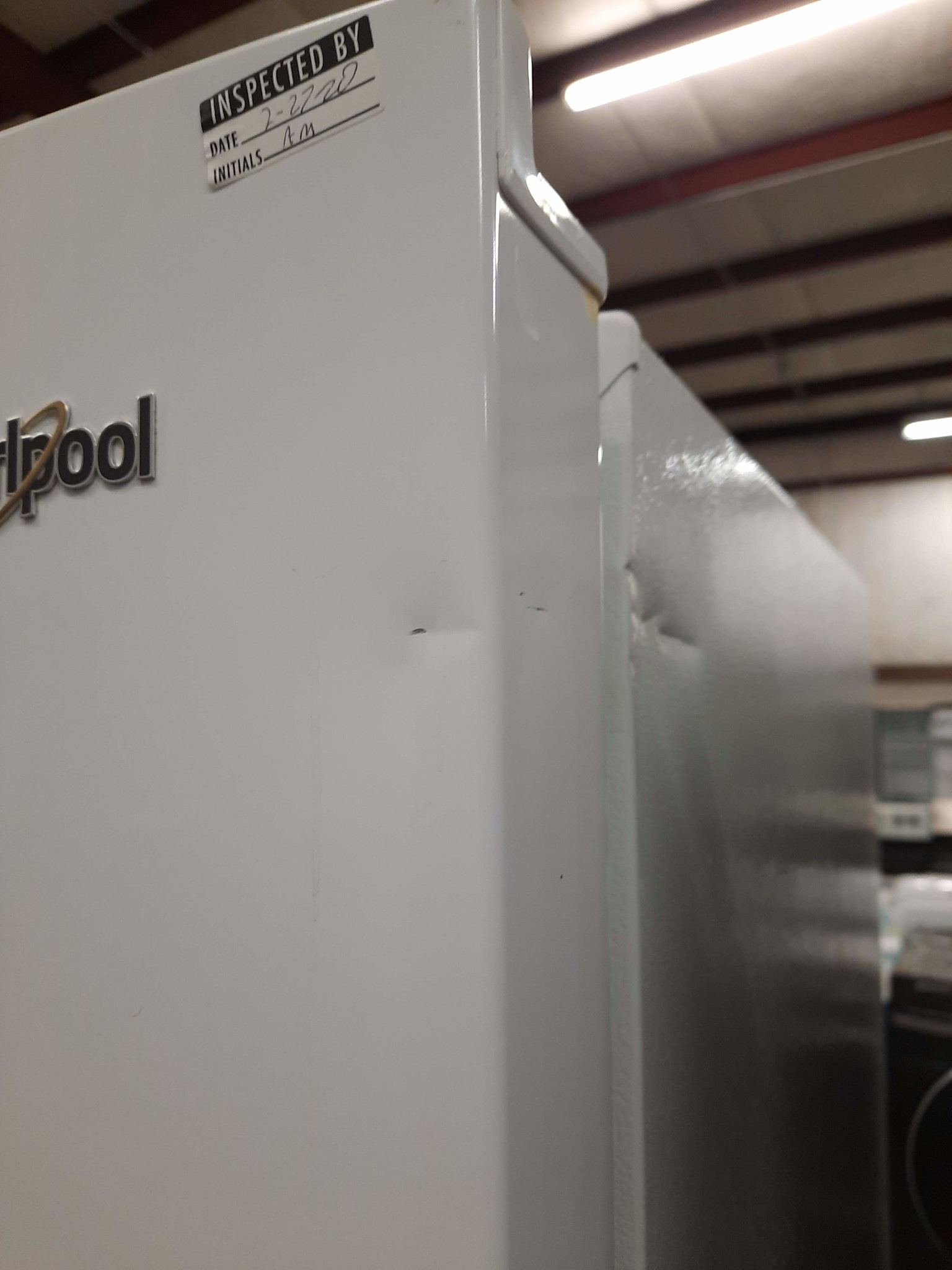 Whirlpool *WRS315SNHW Whirlpool 25.1-cu ft Standard-Depth 36-in Wide Side-by-Side Refrigerator ( White )