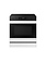 Samsung *NSE6DB830012  Bespoke 30 in. 6.3 cu.ft. 5 Burner Element Smart Slide-In Electric Range w/ AirFry & Safety Knobs in White Glass