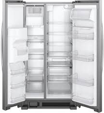 Whirlpool WRS321SDHZ-C Class- 21.4 cu. ft. Side by Side Refrigerator in Fingerprint Resistant Stainless Steel