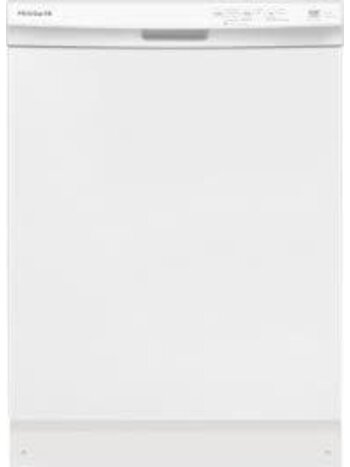 Frigidaire *FDPC4314AW   24 in Front Control Built-In Tall Tub Dishwasher in White with 4-cycles and DishSense Sensor Technology