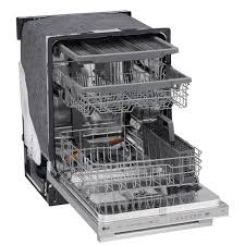 LG *LDTH555NS 24 in. Top Control Smart Wi-Fi Enabled Dishwasher QuadWash Pro, Dynamic Heat Dry, 3rd Rack in PrintProof Stainless Steel