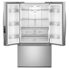 Whirlpool *WRFF3336SZ 30.52-cu ft 3 -Door French Door Refrigerator with Ice Maker with Water Dispenser ( Fingerprint Resistant Stainless Finish ) ENERGY STAR Certified