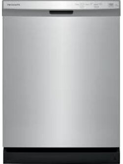 Frigidaire *FFCD2418US 55-Decibel Front Control 24-in Built-In Dishwasher (Stainless Steel) ENERGY STAR