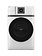 GE *PFQ83HSLWWW   Profile with Pet Hair Removal 4.6-cu ft Capacity White Ventless All-In-One Washer Dryer Combo (ENERGY STAR Certified)