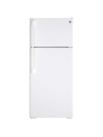 GE *GTE18DTNRWW  17.5 cu. ft. Top Freezer Refrigerator in White, ENERGY STAR