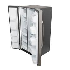 GE *PSE25KYHFS  Profile 25.3 cu. ft. Side by Side Refrigerator in Fingerprint Resistant Stainless Steel, ENERGY STAR