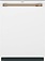 CAFE *CDT888P4VW2  24 in. Built-In Smart Top Control Dishwasher in Matte White with Stainless Tub, Interior Lighting, 39 dBA