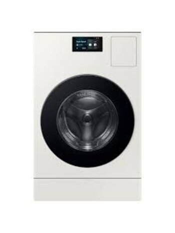 Samsung *WD90F53AVY Bespoke 5.3-cu ft Capacity Ivory Vented All-In-One Washer Dryer Combo (ENERGY STAR Certified)