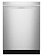 Whirlpool *WDPS8024SZ  24" Top Control Built-In Dishwasher with Total Coverage Wash and Auto Open Air Dry - Fingerprint Resistant Stainless Steel