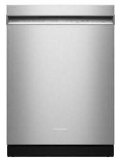 Kitchenaid *KDFS224SPS  24-in Front Control Built-in Dishwasher With Third Rack ( PrintShield Stainless ) , 47-Decibel Very Quiet Sound Level