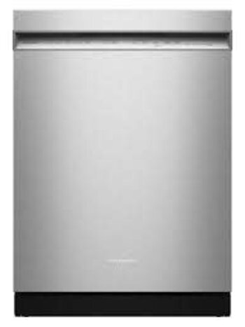 Kitchenaid *KDFS224SPS  24-in Front Control Built-in Dishwasher With Third Rack ( PrintShield Stainless ) , 47-Decibel Very Quiet Sound Level