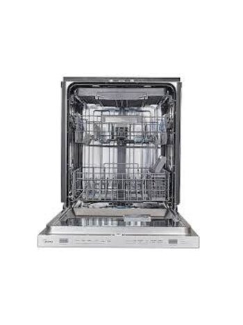 Midea *MDT24P3CST 24-in Top Control Built-in Dishwasher With Third Rack ( Stainless Steel ) ENERGY STAR, 47-Decibel Very Quiet Sound Level Midea