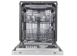 Midea *MDT24P3CST 24-in Top Control Built-in Dishwasher With Third Rack ( Stainless Steel ) ENERGY STAR, 47-Decibel Very Quiet Sound Level Midea