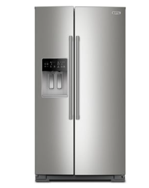 Maytag *MRSF6636RZ 36 in. 28.7 cu. ft. Full-Depth Side-by-Side Refrigerator in Fingerprint Resistant Stainless Finish w/ PowerCold Feature and Artic Blue interior