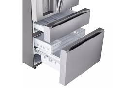 LG *LF25G8330S  26 cu. ft. SMART Counter Depth MAX French Door Refrigerator with Full Convert Drawer in PrintProof Stainless