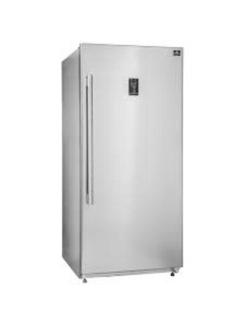 Forno *FFFFD1933-28RS Forno 28 Inch Refrigerator/Freezer Column with 13.8 cu. ft. Capacity, Adjustable Shelves, Electronic Control, Door Open Alarm, and Smudge Resistant: Right Hinge