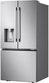 LG *LF20G6331S LG 33 in. 20.2 Counter Depth MAX French Door Refrigerator in PrintProof Stainless Steel with Ice, Water, WiFi Enabled, ADA