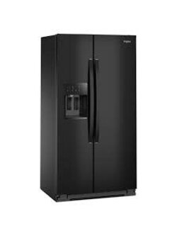 Whirlpool *WRSF5536RB Whirlpool 36 in. 20.85 cu. ft. Counter Depth Freestanding Side-by-Side Refrigerator in Black with TruCool System