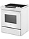 Whirlpool *WEE515S0LW Whirlpool 4.8 Cu. Ft. Whirlpool® Electric Range with Frozen Bake™ Technology