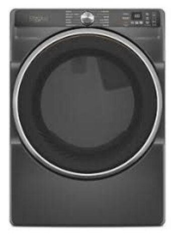 Whirlpool *WED5720RU Whirlpool 7.4 cu. ft. vented Front Load Electric Dryer in Volcano Black with Wrinkle Shield Option