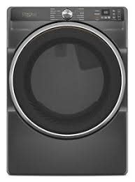 Whirlpool *WED5720RU Whirlpool 7.4 cu. ft. vented Front Load Electric Dryer in Volcano Black with Wrinkle Shield Option