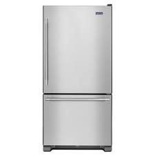 Maytag *MBF2258FEZ Maytag 22 cu. ft. Bottom Freezer Refrigerator in Fingerprint Resistant Stainless Steel