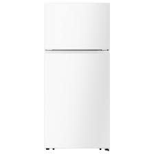 Hisense *HRT180N6AWE Hisense 18-cu ft Top-Freezer Refrigerator ( White ) Garage Ready ENERGY STAR Certified