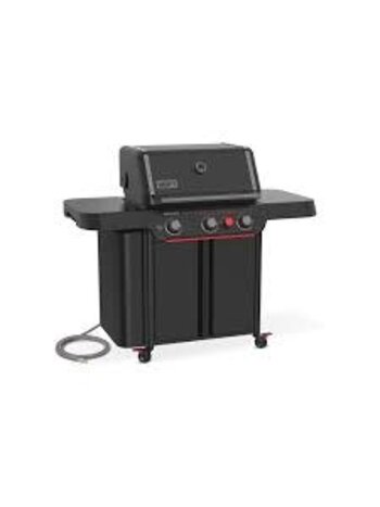 Weber *1501147 Weber Genesis E-330 Stealth Matte Black 3 -Burner Natural Gas Grill