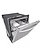 LG *LDTH5554S LG 24 in. Top Control Smart Wi-Fi Enabled Dishwasher, QuadWash Pro, Dynamic Heat Dry, 3rd Rack, PrintProof Stainless Steel
