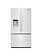 Whirlpool *WRFF3536SW 36 in. 30 cu. ft. Freestanding French Door in White with In-Door Water and Ice Maker