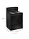 Amana *ACR4203MNB Amana 30 in. 4 Burner Element Freestanding Electric Range in Black with Easy-Clean Glass Door