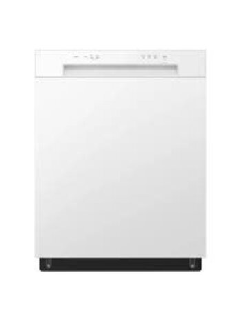 LG *LDFC2423W LG 24 in. White Front Control Dishwasher with Stainless Steel Tub and SenseClean