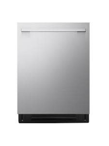 LG *LDNTM545S  LG 24 in. Top Control Smart Built-in Dishwasher in Stainless Steel with FlushFit Design and 1-Hour Wash and Dry