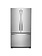 Whirlpool *WRFF3036RZ Whirlpool Standard-Depth 25.2-cu ft 3 -Door 36-in Wide French Door Refrigerator with Ice Maker ( Stainless Steel ) ENERGY STAR Certified