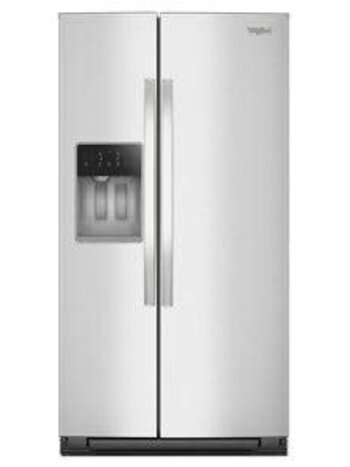 Whirlpool *WRSF5836RZ Whirlpool 28.7-cu ft Standard-Depth 36-in Wide Side-by-Side Refrigerator with Ice Maker ,Water and Ice Dispenser ( Fingerprint Resistant Stainless Finish )