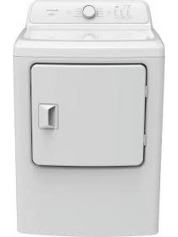 Frigidaire *FLVE7000AW Frigidaire 7 cu. ft. Front Load Electric Dryer in White with 8 Dry Cycles