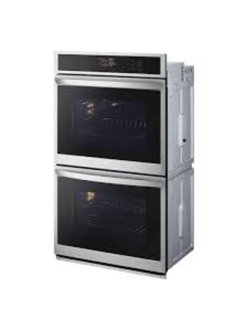 LG *WDEP9423F  LG 9.4 cu. ft. Smart Double Wall Oven with Fan Convection, Air Fry in PrintProof in Stainless Steel