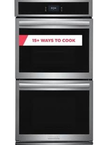 Frigidaire *GCWD2767AF Frigidaire Gallery 27 inch Double Electric Wall Oven with Air Fry Self + Steam Cleaning ( Fingerprint Resistant Stainless Steel )
