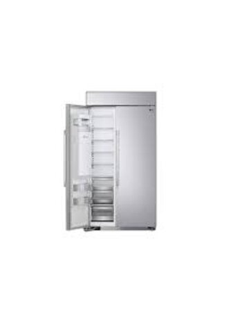 LG *SRSXB2622S LG STUDIO 25.6-cu ft Counter-Depth 42.0-in Wide Side-by-Side Refrigerator Built-In Smart Compatible with Ice Maker ,Water and Ice Dispenser ( Stainless Steel )