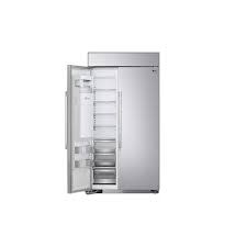 LG *SRSXB2622S LG STUDIO 25.6-cu ft Counter-Depth 42.0-in Wide Side-by-Side Refrigerator Built-In Smart Compatible with Ice Maker ,Water and Ice Dispenser ( Stainless Steel )