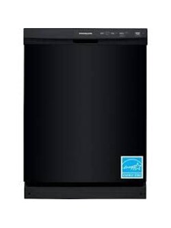 Frigidaire *FFCD2413UB 24 in. Built-In Front Control Tall Tub Dishwasher in Black, 60 dBA